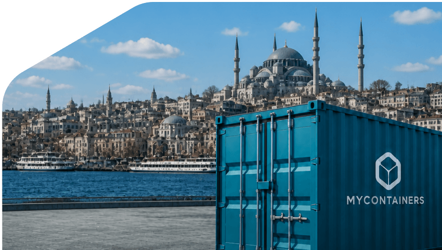 Sale and Lease of Shipping Containers in Istanbul (Turkey)