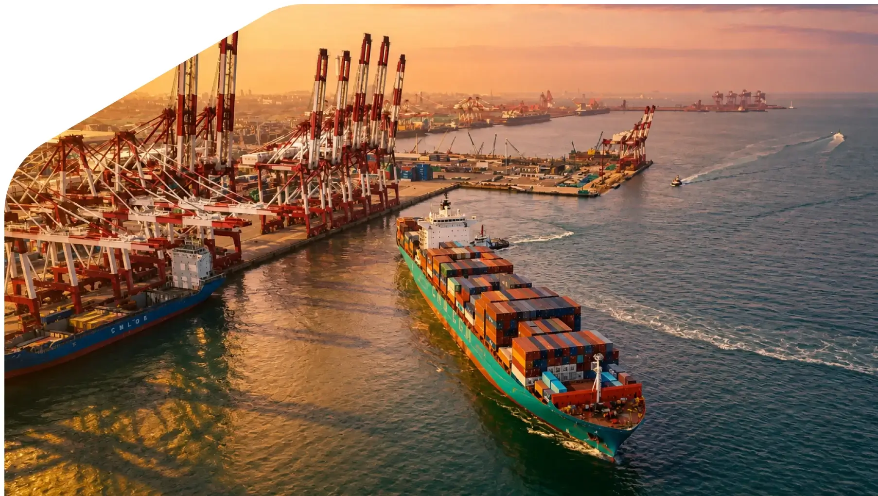 Qingdao Container depot, China — Northeast Asia's Technology Leader